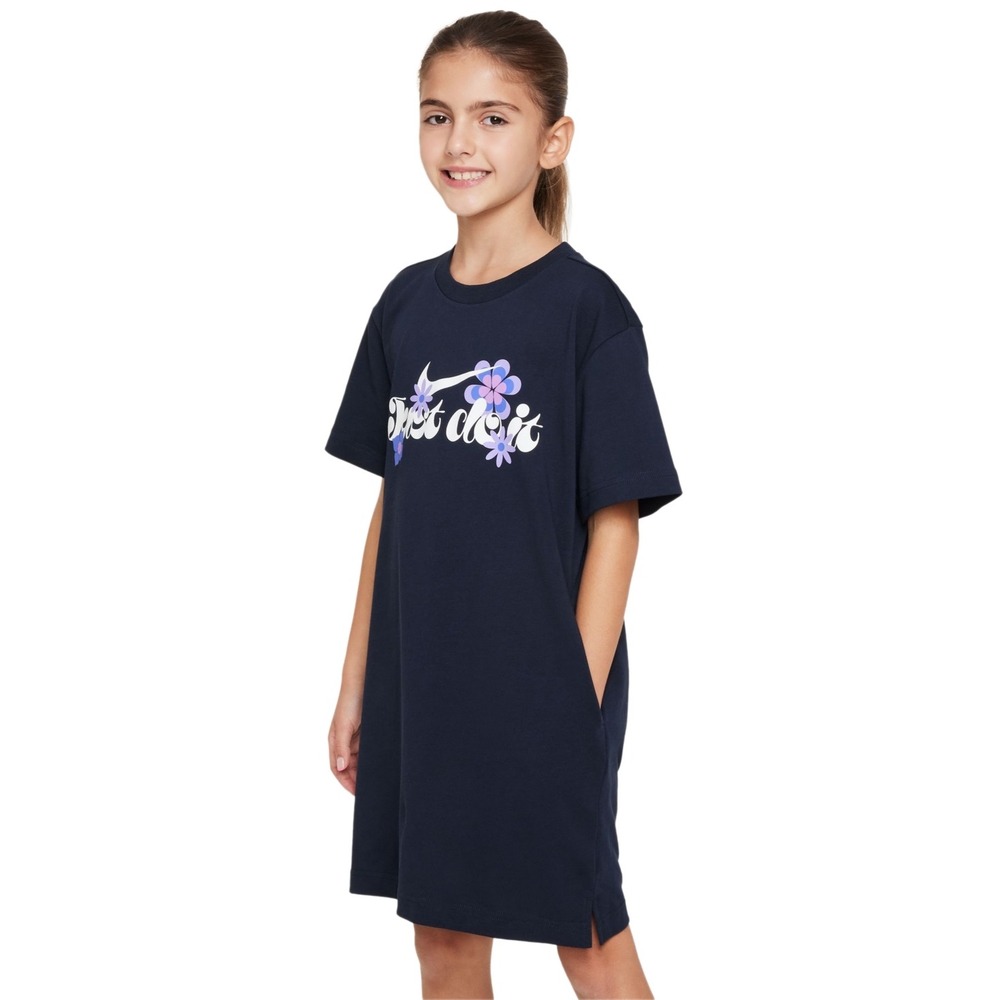 Nike Big Girls Sportswear Cotton T-Shirt Dress - Size S